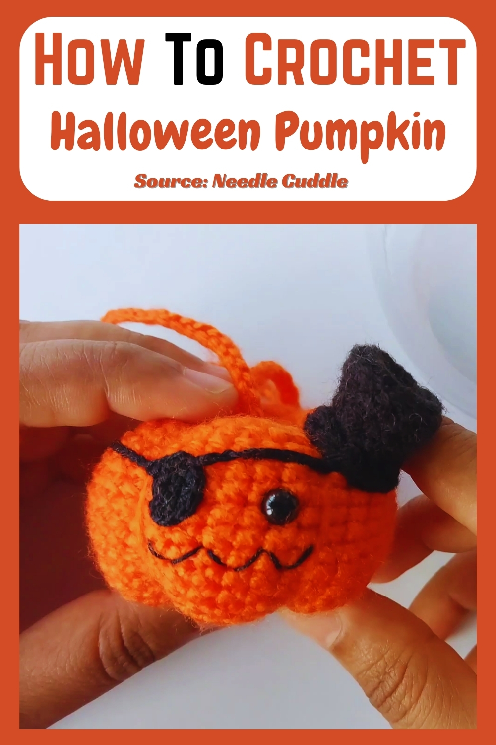 Unique Easy Crochet Halloween Pumpkin
