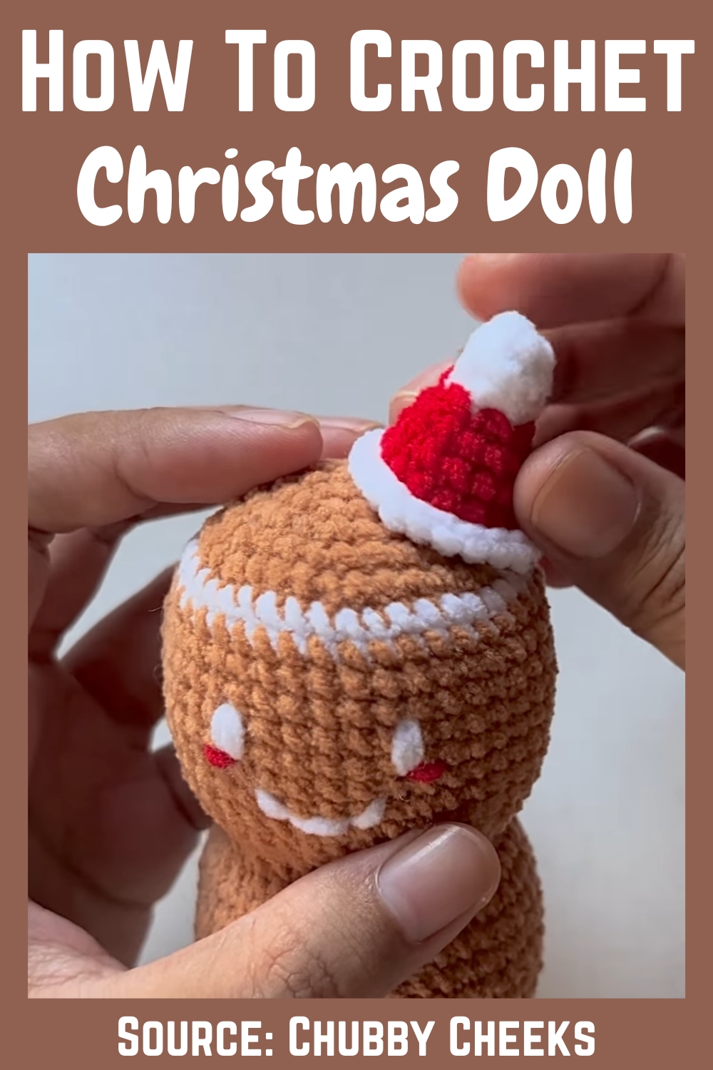 Unique Simple Crochet Christmas Doll