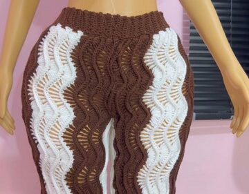 Crochet Weave Trouser pattern 7