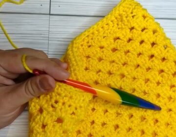 Crochet headrest 5