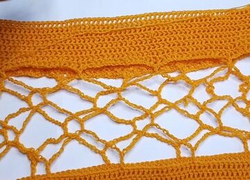 Crochet Long Skirt pattern 5