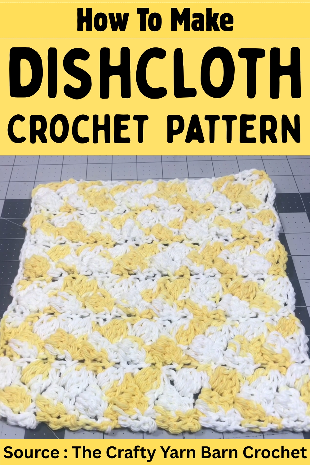 dishcloth Crochet Pattern