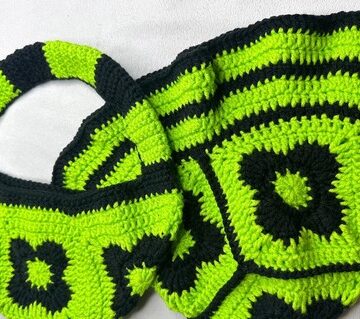 Crochet bucket hat and Handbag 6