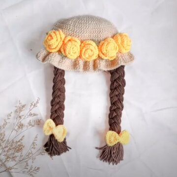 Crochet Blossom Bucket hat pattern 5