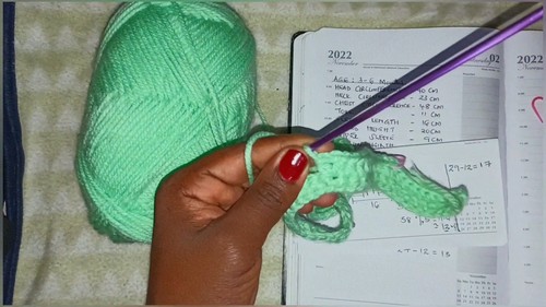 Crochet Top Down Cardigan Pattern 1