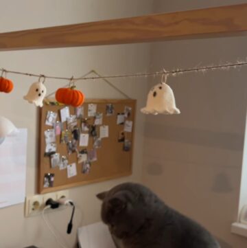 Crochet Halloween garland pattern 5