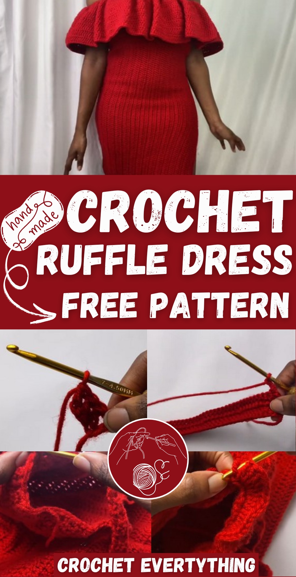 Crochet Ruffle Dress Pattern