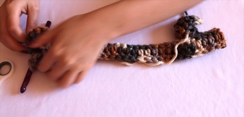 Crochet Little Cat Hat pattern 3