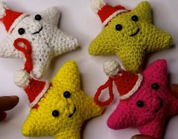 Crochet Christmas Star pattern 5