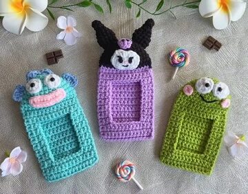 Crochet Sanrio Photocard holder pattern 8