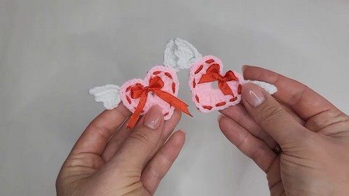 Crochet Heart pattern 5