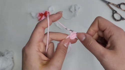 Crochet Heart pattern 2