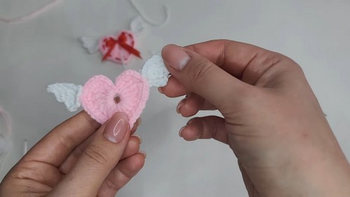 Crochet Heart pattern 4