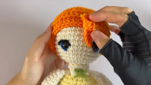 Crochet Yotsuba Nakano Amigurumi pattern 4