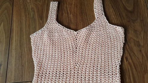 Crochet Pineapple Dress 6