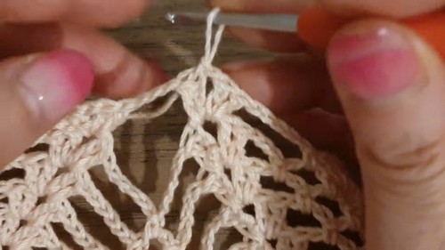 Crochet Pineapple Dress 4