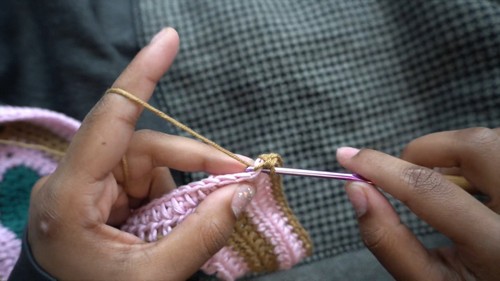 Crochet Mesh Tassel Top Pattern 2