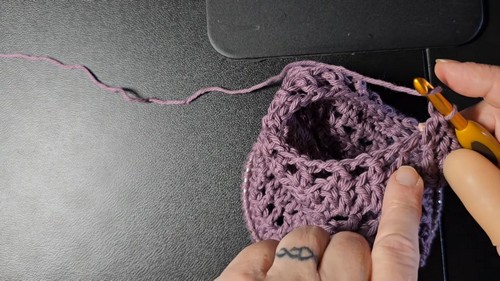 Crochet Gypsy Queen Eclectic Lamp pattern 2