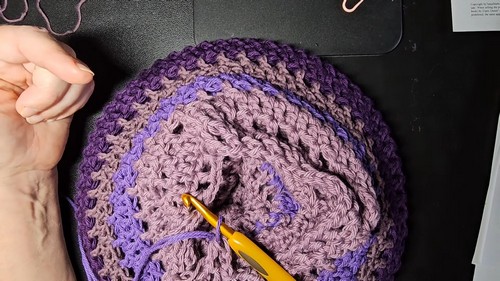 Crochet Gypsy Queen Eclectic Lamp pattern 4