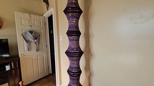 Crochet Gypsy Queen Eclectic Lamp pattern 6