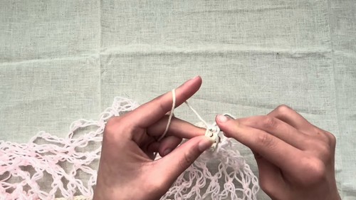 Crochet Mesh Top pattern 3