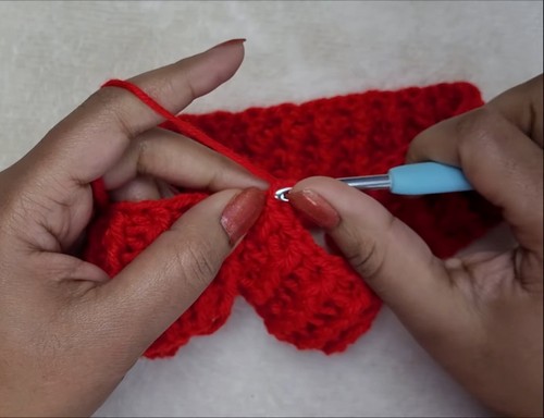 Crochet Granny Diamond Stitch Hat Pattern 1