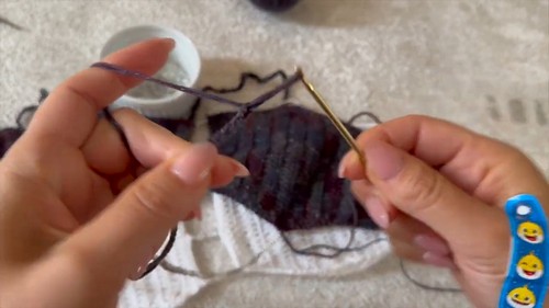 Crochet Beaded Top pattern 1