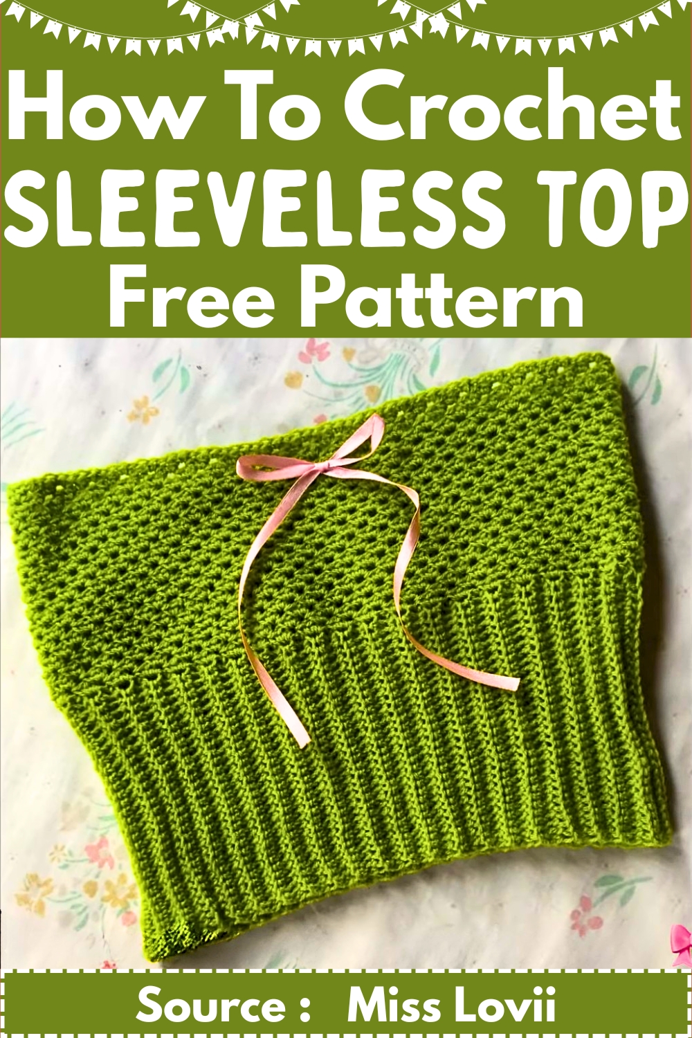 Crochet Sleeveless Pattern 