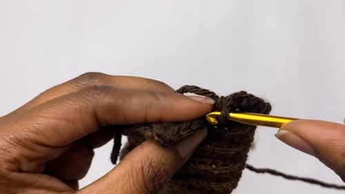Crochet two toned Wrap Top Tutorial 1