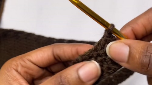 Crochet two toned Wrap Top Tutorial 4