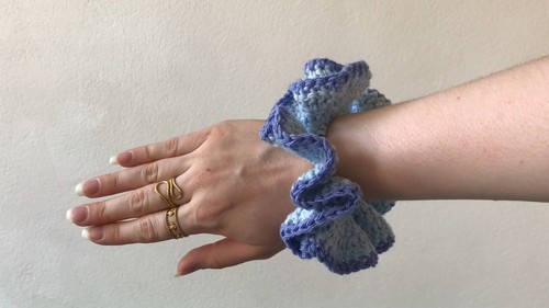Crochet Scrunchie pattern 5
