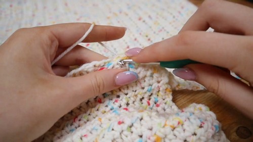 Crochet Simple Sweater pattern 4