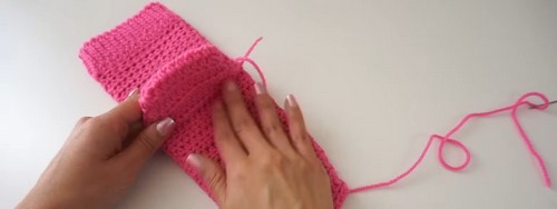 Crochet One Piece Stocking pattern 6