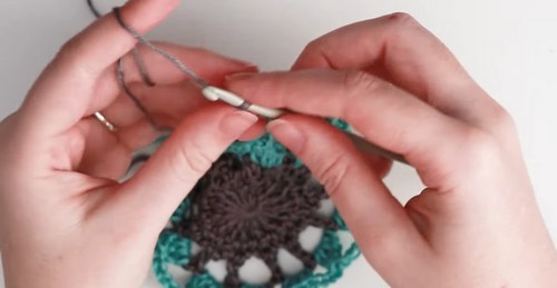 Easy Crochet Square Lace Top pattern 1