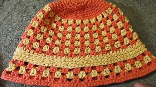 Easy Crochet Bucket Hat pattern 5