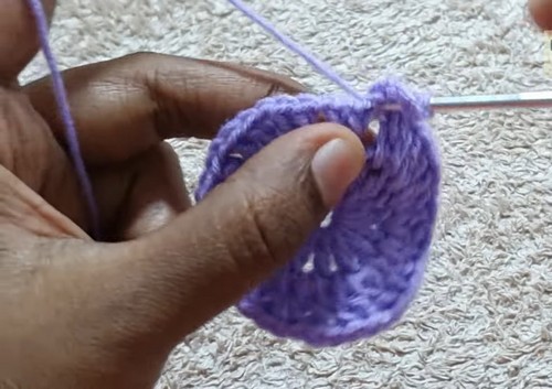 Easy Crochet Simple Doily pattern 1
