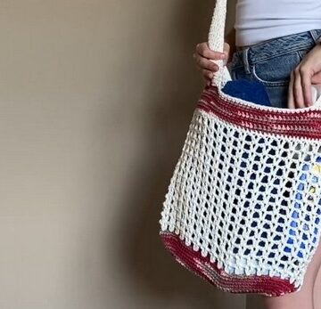 Easy Crochet Beach Bag pattern 5
