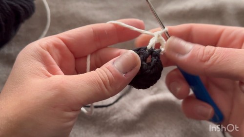 Easy Crochet Two-Tone Crop Top pattern 1
