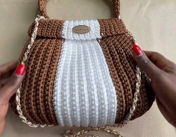 Easy Crochet Stylish Bag pattern 5
