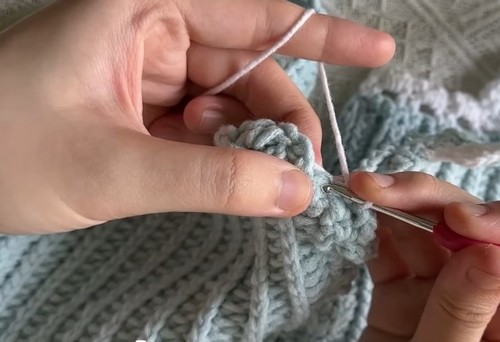 Easy Crochet Ribbon Top pattern 2