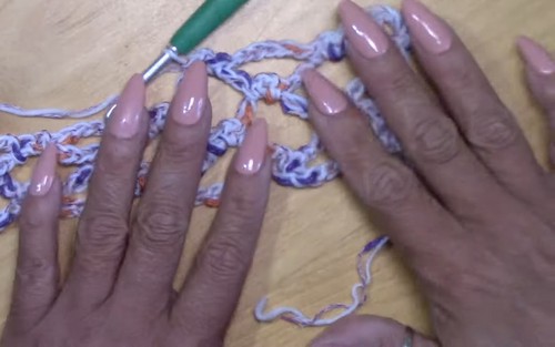 Easy Crochet Square Lace Top pattern 1
