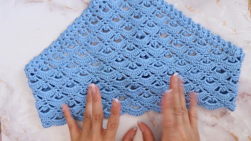 Easy Crochet Convertible Top pattern 4