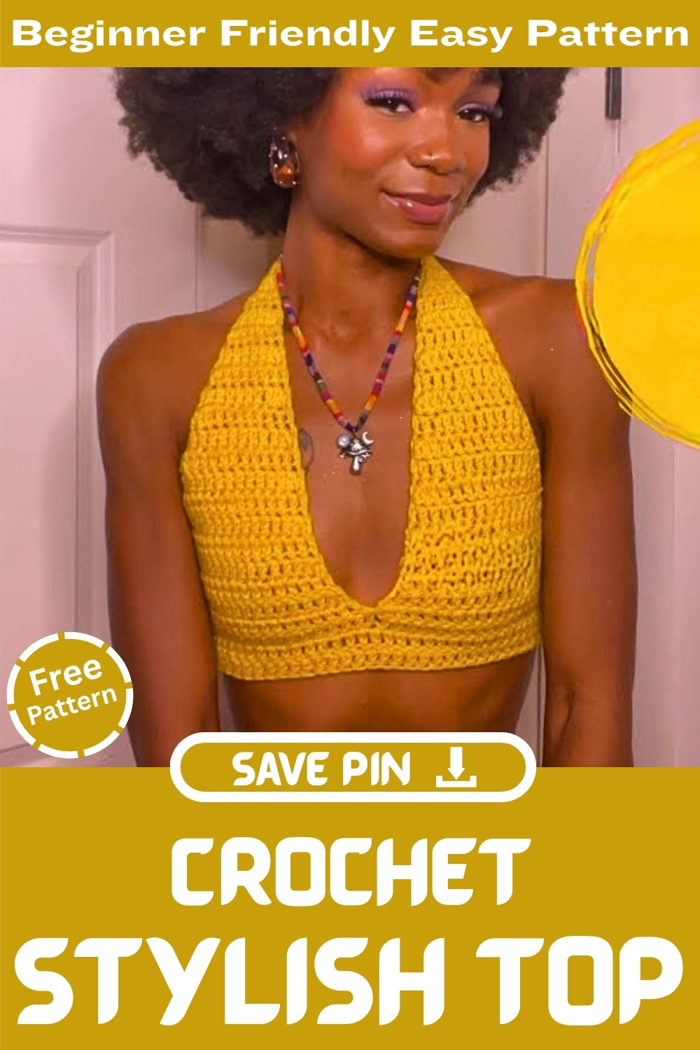 Crochet Stylish Top Beginner Friendly Easy Patern