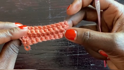 Easy Crochet Mini Skirt pattern 1