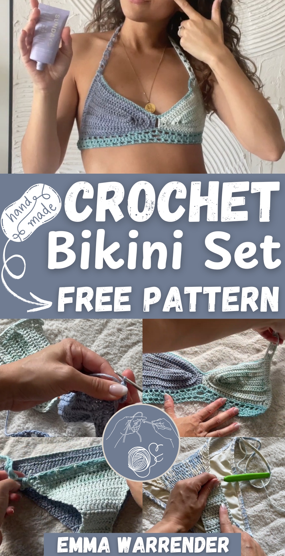 Easy Crochet Bikini Set pattern (1)