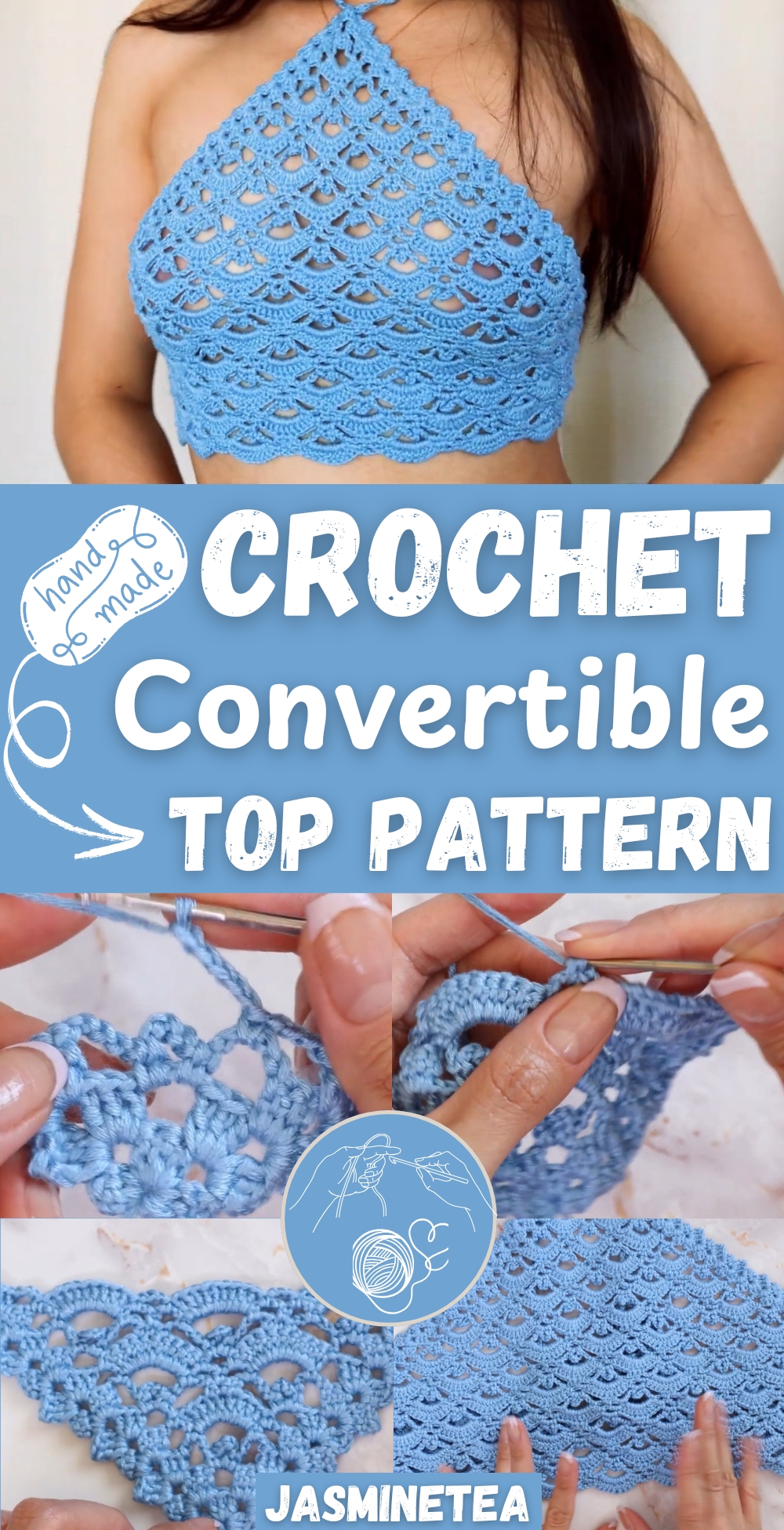 Easy Crochet Convertible Top pattern