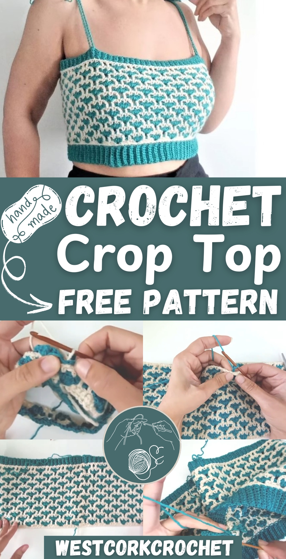 Easy Crochet Crop Top pattern