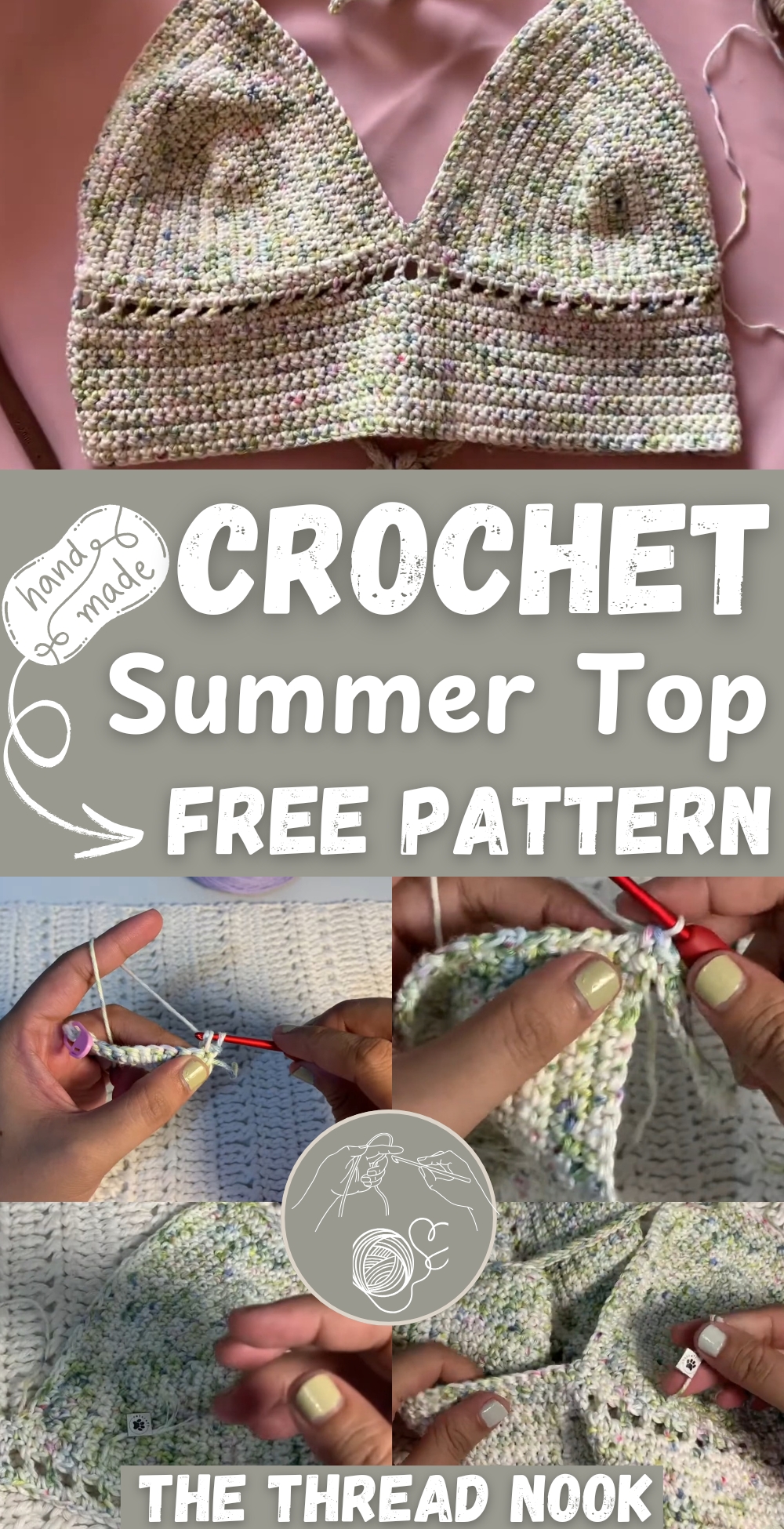 Easy Crochet Summer Top pattern