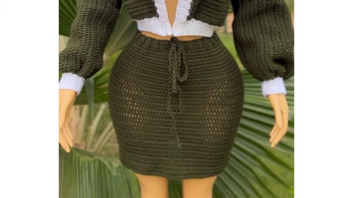 Easy Crochet Simple Skirt pattern 5