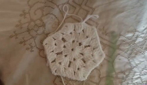 Easy Crochet Hexagon Top pattern 1